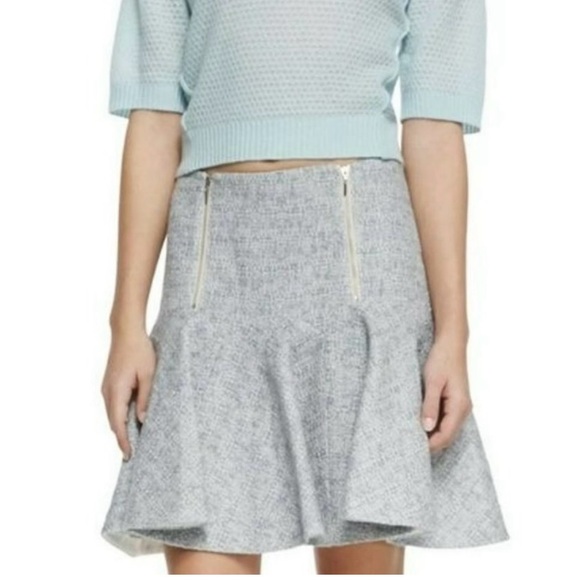 ROBECA TALOR SKIRT SILK BLEND SKIRT - Picture 1 of 8